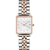 Rosefield The Boxy XS QMWSSR-Q024 Silver/Rose Gold