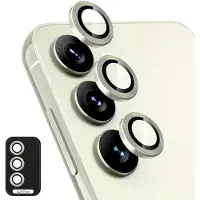 Mtp Products Samsung Galaxy S24+ Hat Prince Kameralinsskydd i Härdat Glas - Gul