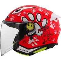 LS2 Of622 Funny Ii Paws Junior Öppen Hjälm