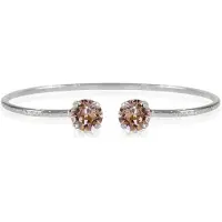 Caroline Svedbom Classic Petite Bracelet Rhodium Vintage Rose - Stjärnurmakarna