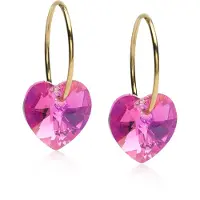 Blomdahl Örhängen Ear Ring, Heart, Rose - Stjärnurmakarna