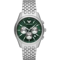 Giorgio Armani Klocka Herr - AR11581 - Silver Rostfritt stål - Vattentät 5 Atm