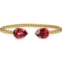 Caroline Svedbom Mini Drop Bracelet Gold Mulberry Red - Stjärnurmakarna