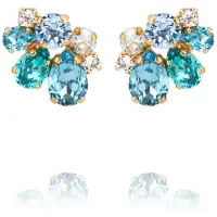Caroline Svedbom Katie Earrings Gold Sea Breeze Combo - Stjärnurmakarna