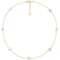 Edblad Perla Necklace Multi Gold - Stjärnurmakarna