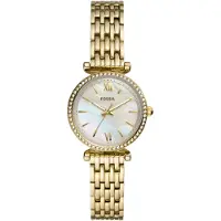 Fossil Klocka - - Carlie Mini - Boett 28 mm - Kvarts - Armband i rostfritt stål