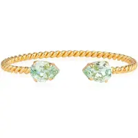 Caroline Svedbom Mini Drop Bracelet Gold Chrysolite - Stjärnurmakarna