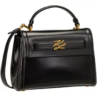 Karl Lagerfeld Handväska 'Sacs à main Essentials Noir' svart