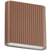 LUCANDE Utomhusbelysning , Raija, Brun / rost, Aluminium, Modern