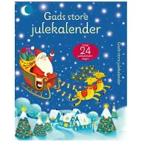 Gads forlag Gads Store Julekalender - med 24 Julekalenderbøger - dansk udgave