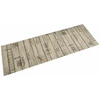 vidaXL Köksmatta, Staketmönster, 45X150 Cm, Sammet