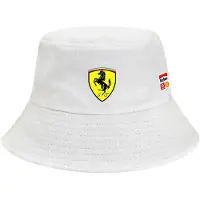 Opel Ferrari Teamkläder F1 Sommar Casual Bassinhattar Solhatt Fiskarhattar För Män och Kvinnor För Ferrari F40 SF90 Scuderia Ferrari white