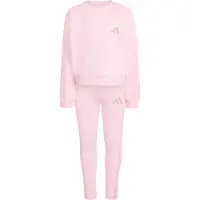 Adidas Träningsdräkt rosé / puder / gammalrosa