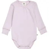 Müsli Body l/ä - Rib - Cozy Mig Deko - Blomma - - 1 år (80) - Body L/Ä