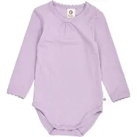 Müsli Body l/ä - Rib - Mild Picot - Dream - - 1½ år (86) - Body L/Ä