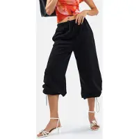 Busem Kvinnors bomullsblandning rakbenade sweatpants