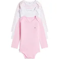 Tommy Hilfiger 3 Pack Essential Long Sleeve Bodysuits Gift Box