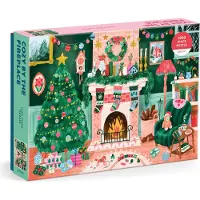 Cozy By The Fireplace 1000 Piece Puzzle