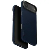 Uniq Keva EDGE Magclick laddningsfodral för iPhone Air - Blå