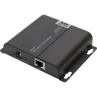 Digitus DS-55125, 3840 x 2160 pixlar, AV-mottagare, 120 m, Kabel, Svart