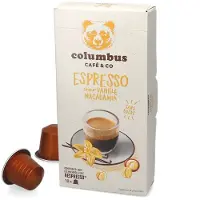 Columbus | Espresso Vanilj och macadamia - 10 kapslar till Nespresso