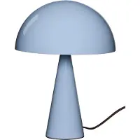 Hubsch Bordslampa , Mush Mini, Blå, Vardagsrum, Metall, Modern