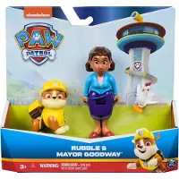 Ryhmä Hau Leksaksset - Hero Pup - Borgmästare Goodway &amp; Rubble - - One Size - Leksaksfigur
