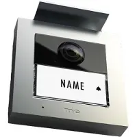 M-E Modern-Electronics VS-21 S Vistasmart Video-porttelefon LAN, WiFi Utomhusenhet Silver