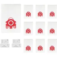 INF Miele FJM Dammsugarpåsar, AirClean 3D Dammpåsersättningar (10+2-pack)