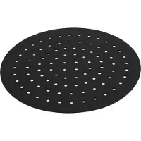 Melitt 8-Pack Quiche-Tärtpanna, 5-Tums Rund Perforerad Pizzabakplåt Non-Stick Tårtform med Hål för Kakor, Pajer, Pajer