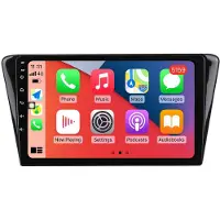 RoverOne Bilradio Bluetooth CarPlay GPS-Navigering för Peugeot 408 2014 - 2018