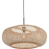 Steinhauer Hänglampa Maze, dimbar, Ljust trä, Vardagsrum / matsal, Bambu, Modern, Pendellampa