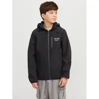 Jack & Jones Junior Övergångsjacka 'JJTheo' svart / vit