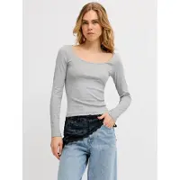 JJXX Star U-neck T-shirt Med Lång ärm