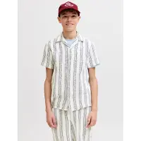 Jack & Jones Coba Stripe Resort Kortärmad Skjorta