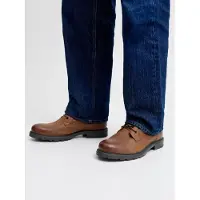 Jack & Jones Boots med snörning 'JFWCranfield' mörkbrun / honung