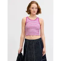 JJXX Topp 'JXFALLON' rosa / vit