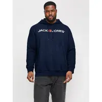 Jack & Jones Corp Old Logo Plus Size Huvtröja