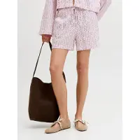 Jack & Jones Zoe Seersucker Jjxx Shorts Med Hög Midja