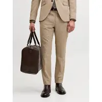 Jack & Jones Pressveckad byxa 'JPRSolaris' beige