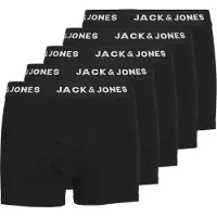 Jack & Jones Junior Kalsong 'JACHUEY' svart / vit