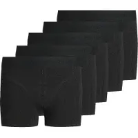 Jack & Jones Boxershorts - Jacsimple - 5-pack - Black/Black - - 16 år (176) - Boxershorts