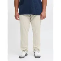 Jack & Jones Plus Chinobyxa 'JPSTACE' ljusgrå