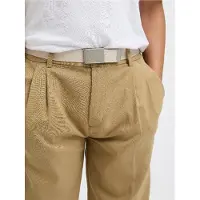 Jack & Jones Bälte 'JACLondon' kräm / silver
