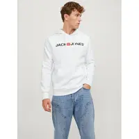 Jack & Jones Sweatshirt röd / svart / vit