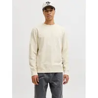 Jack & Jones Sweatshirt 'JJEDOVER' off-white