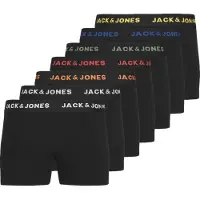 Jack & jones Boxershorts - 7-pack - Jacbasic - Svart - - 10 år (140) - Boxershorts
