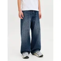 Jack & jones Jeans - JjiDave - Blue Denim - - 11 år (146) - Jeans
