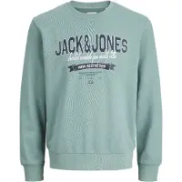 Jack & Jones Junior Sweatshirt opal / mörkblå / vit