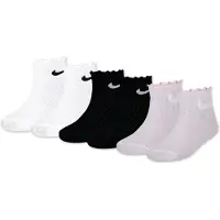 Nike Kids Lettuce Welt Ankle Strumpor 6 Par